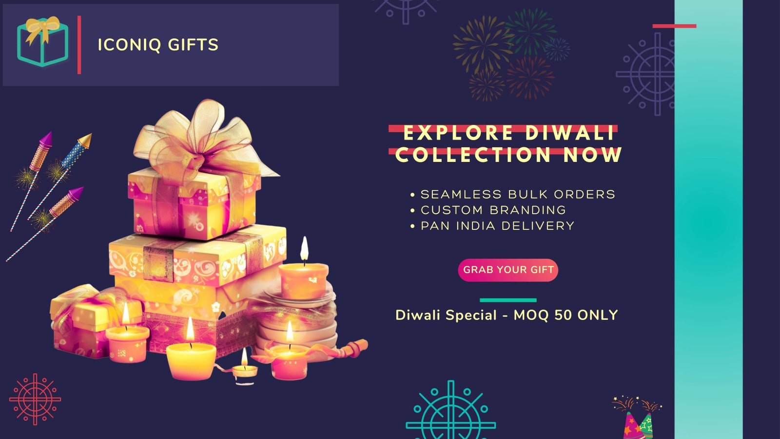 Ready to Order Diwali Hampers banner